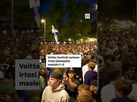 Jääkiekon MM-kultajuhlat torilla
