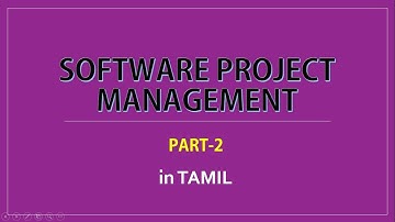 Software Project Management(Teams and Structure) in Tamil (PART-2)/ lect-10