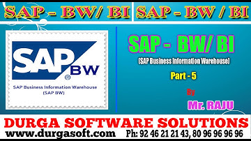 SAP BW/BI||SAP Business Information Warehouse(SAP-BW/BI) Part - 5 by Raju