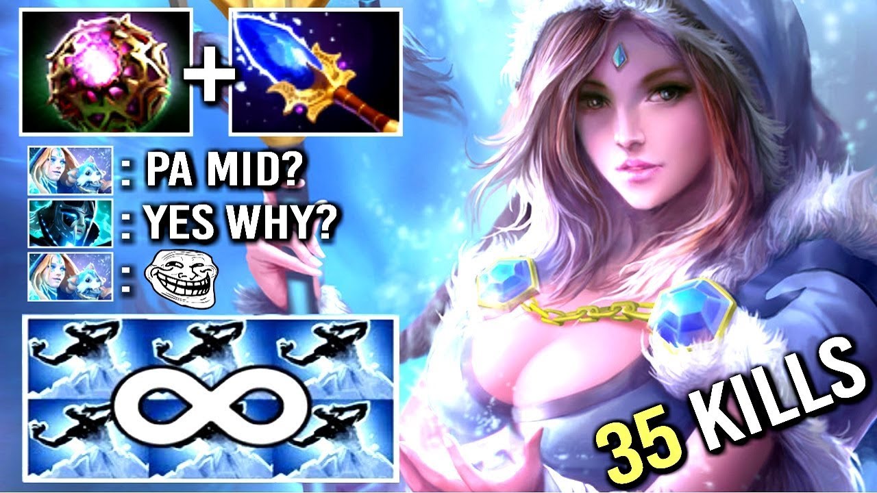 Epic Frozen Throne Build Octarine Core Maiden Mid Vs Pa Crazy Fun
