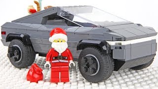 Lego Santa Claus - Christmas With Cybertruck