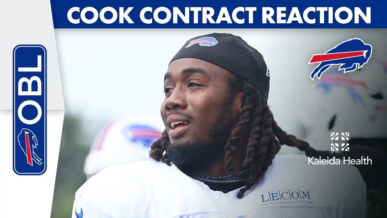 OBL: Reaction To James Cook's 4-Year Contract Extension | One Bills Live | Buffalo Bills