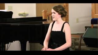 Madison Mailey performs "Romance" from The Desert Song* by Romberg/Hammerstein/Harbach.