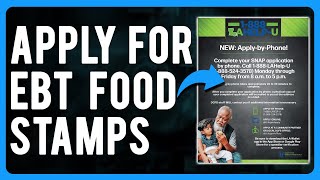 How to Apply for EBT Food Stamps (Apply for SNAP Benefits)