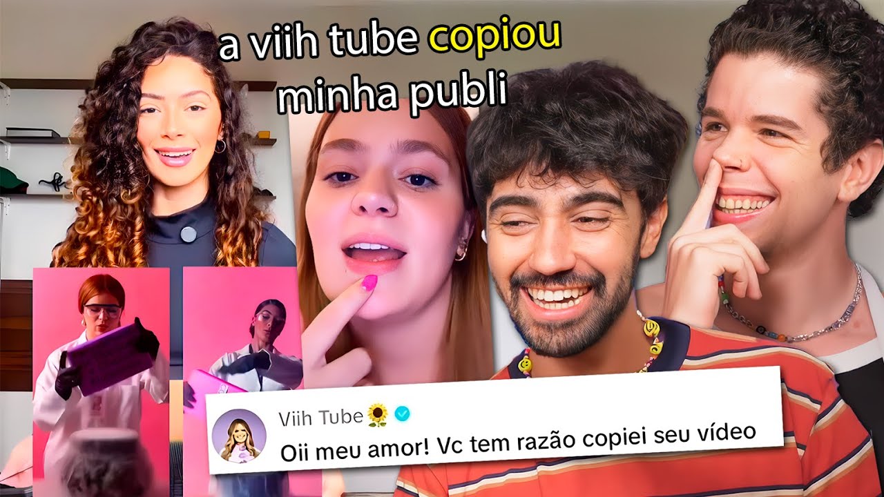 Viih Tube copia publi de blogueira: “copiei mesmo”