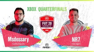 Tundra MsDossary VS NR7 | FUT Champions Cup Stage II | Xbox Quarterfinals | FIFA 20 Global Series