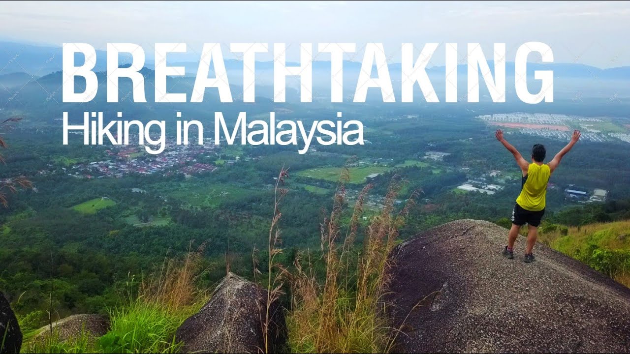 Solo hiking to an amazing beautiful hill in Malaysia | BROGA HILL