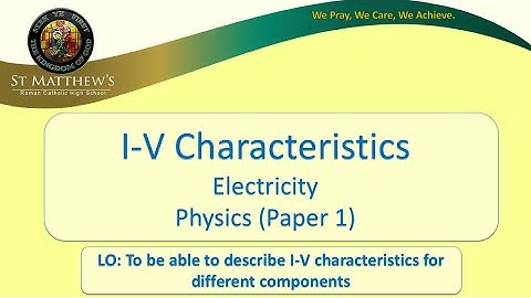 I-V Characteristics