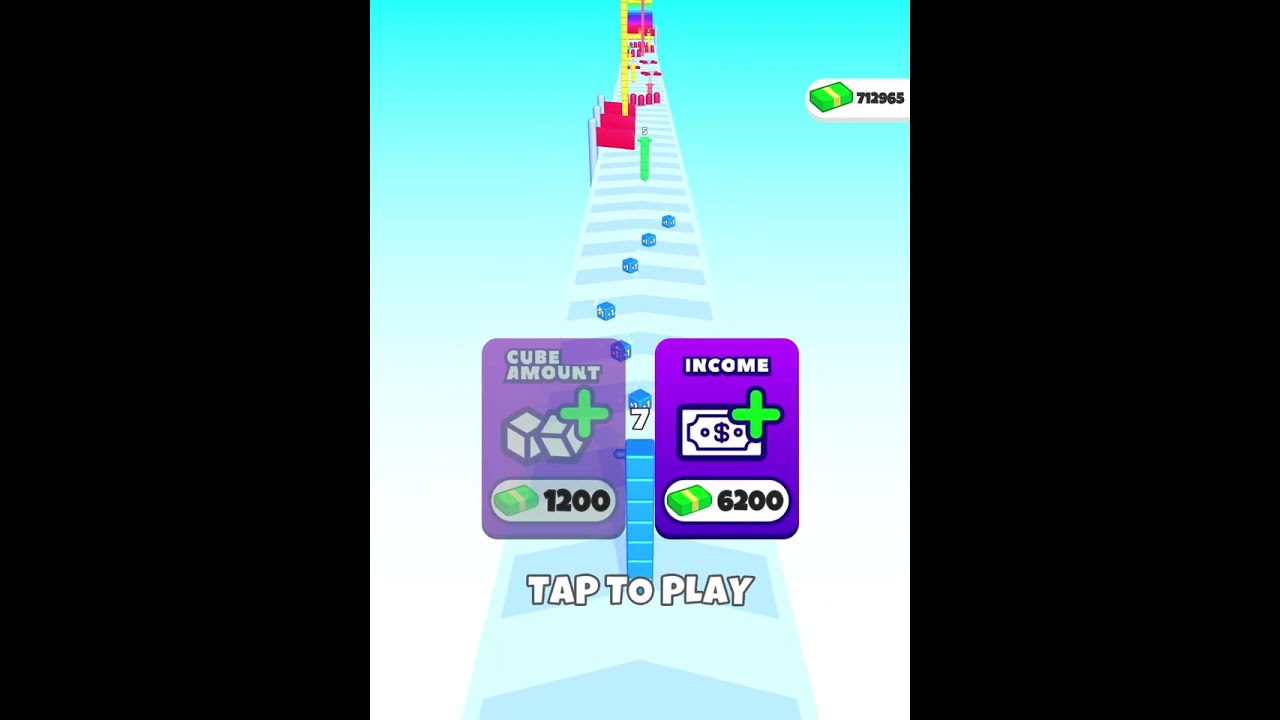 Level Up Cubes - All Levels Gameplay 