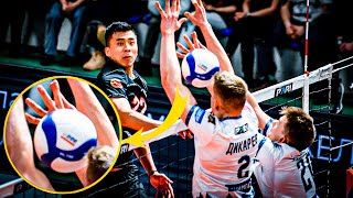 Jewelry Spikes by Chinese Legionnaire - Zhang Jingyin in Russian Superleague 2024