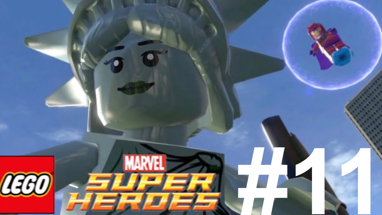 LEGO MARVEL Super Heroes! Statue Of Liberty! Part 11! YouTube