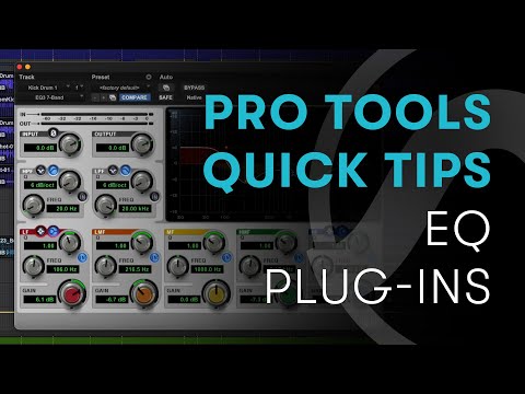 Pro Tools Quick Tips: EQ Plug-Ins