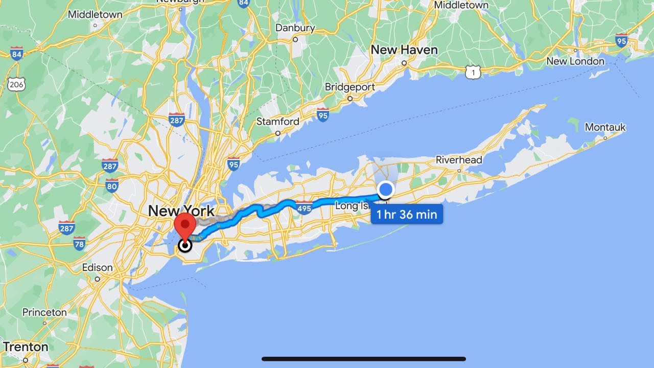 Eastern Long Island to Brooklyn LIVE Driving in New York City YouTube