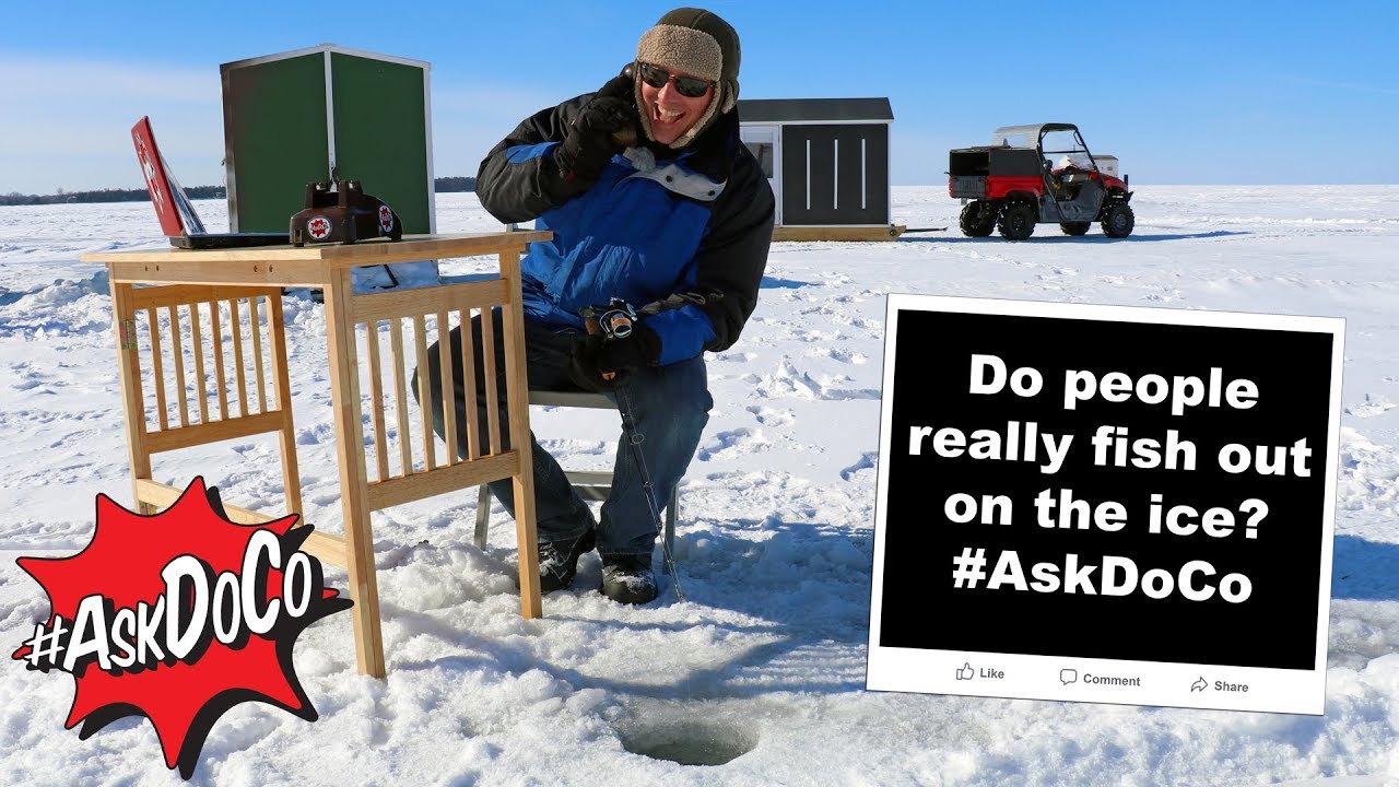  AskDoCo Do People Really Fish Out On The Ice YouTube