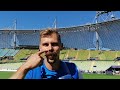 Adam Sebastian Helcelet na oficiálním tréninku v Mnichově