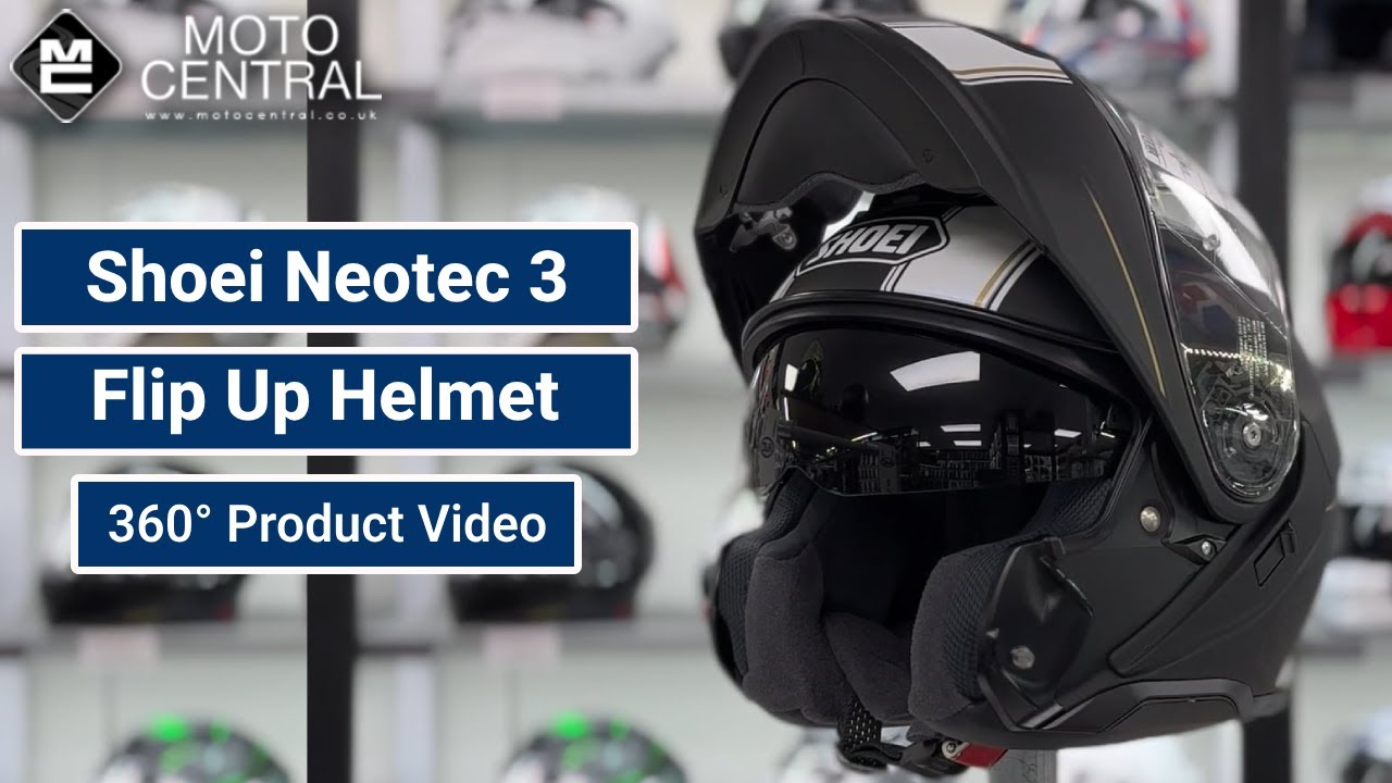Shoei Neotec 3 Satori TC5 Black Flip Up / Modular Helmet | 360 Helmet ...