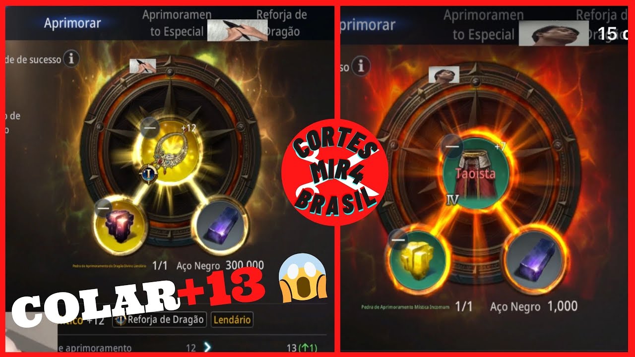 COLAR +13  SERÁ QUE PASSOU | CORTES DO MIR4 BRASIL