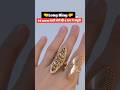 Light Weight Gold Ring | Latest Design Gold Ring | Gold Ring for Girls #gold #ring #jewellery