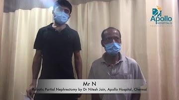 Testimonial - Robotic Partial Nephrectomy by Dr Nitesh Jain