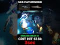 ONCE HUMAN NIGHTMARE ALPHA 3sec SKS PATHFINDER CRIT HIT 618K🥶#oncehuman