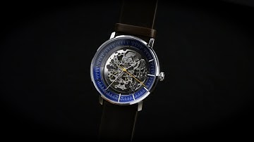 Review đồng hồ Fossil ME3162 phiên bản Skeleton nổi bật trên mặt số