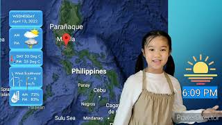 Grade 3 Science/English Performance Task: Weather Report by Kylie