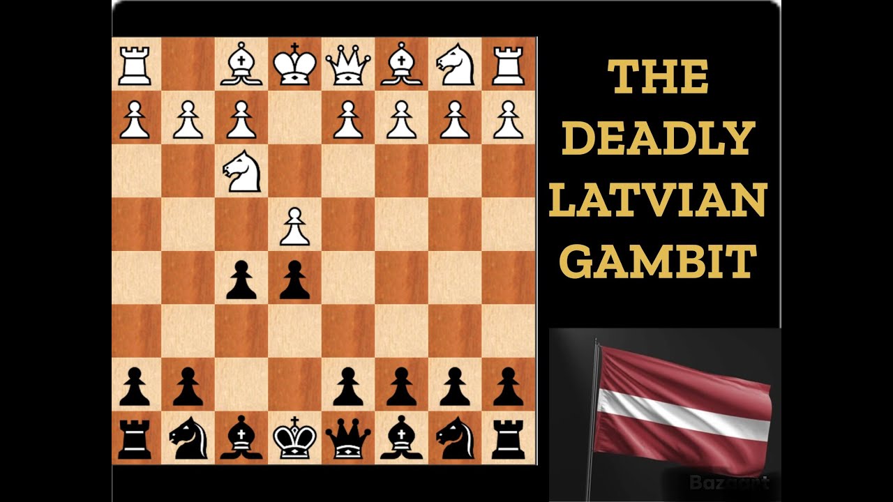 The Deadly Latvian Gambit (part 2) Beat the d4 lines