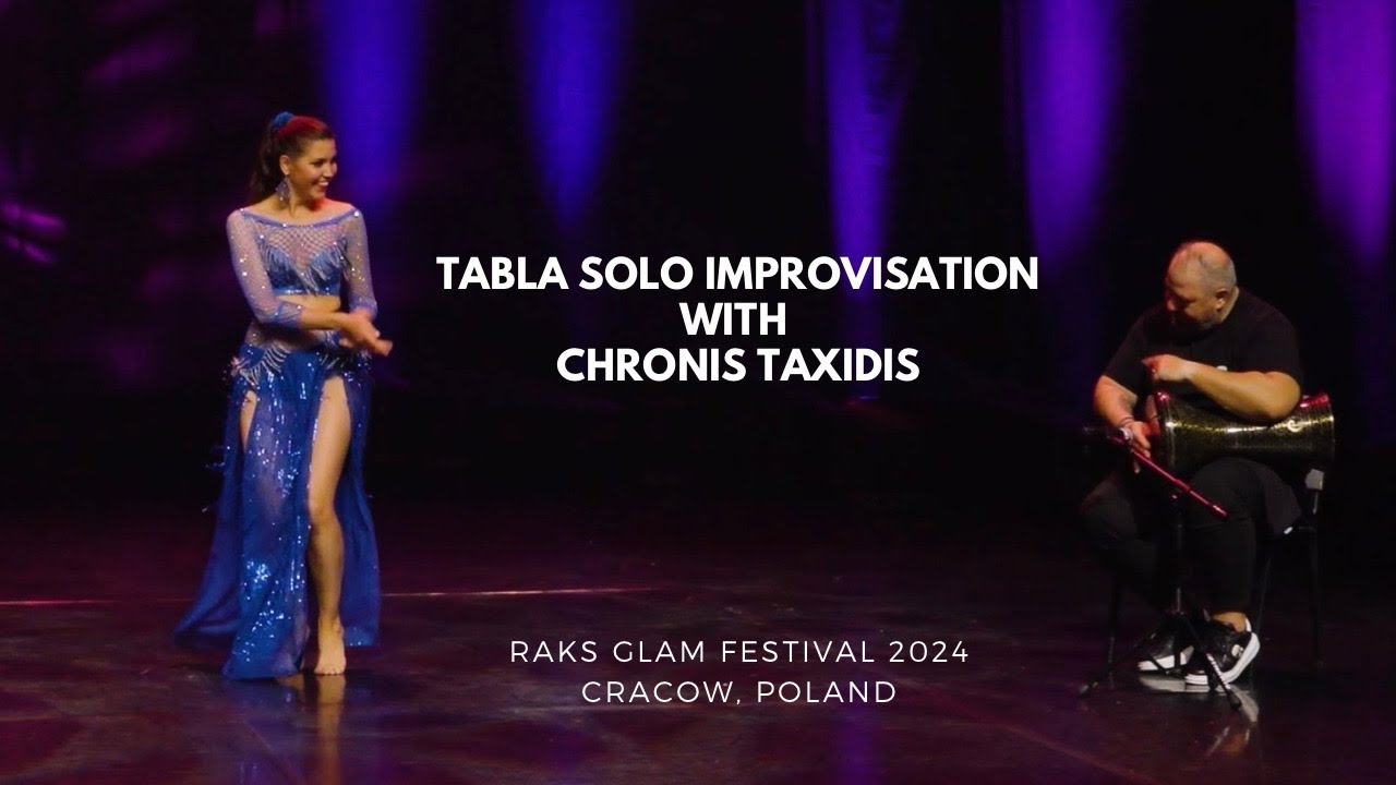 Milena | Tabla improvisation with Chronis Taxidis | Raks Glam Bellydance Festival 2024 | Cracow