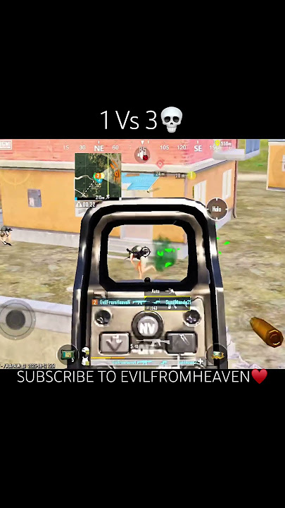 1 Vs 3💀 #shorts #bgmi #pubgmobile #pubg #gaming #trending #viral