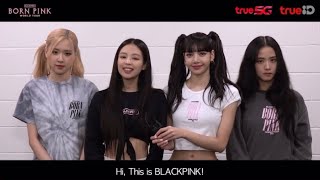 TRUE x BLACKPINK WORLD TOUR [ born pink] BANKOK #kpopz