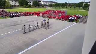 336 Red Wolves Drill Down Performance Keesler AFB (20JUNE2014)
