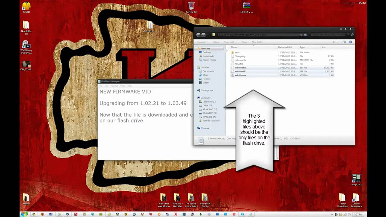 WDTV Live Upgrade Custom Firmware WDLXTV YouTube