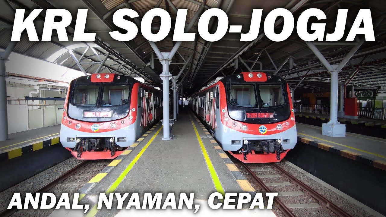 KRL PERTAMA DI LUAR JABODETABEK. Naik KRL Commuter Line Solo Balapan ...