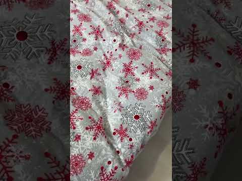 Байковий комплект постільної білизни Півтораспальний розмір, відео 2