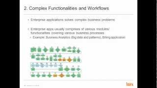 What makes Enterprise Application an Enterprise Application