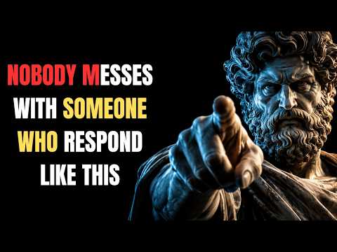 5 Smart Responses That Will Silence Anyone | Stoicism | Stoic Wisdom
