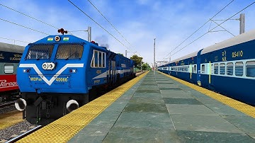 Jabalpur Atari Special train Loco Reversal at Itarsi Railways Station In MSTS In Open Rails