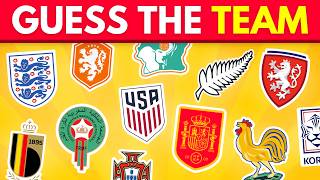 Odgadnij narodową drużynę piłkarską po logo ⚽ | Quiz Fifa World Cup 2026