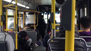 On board C40LF #411 running on B16 to 60 st