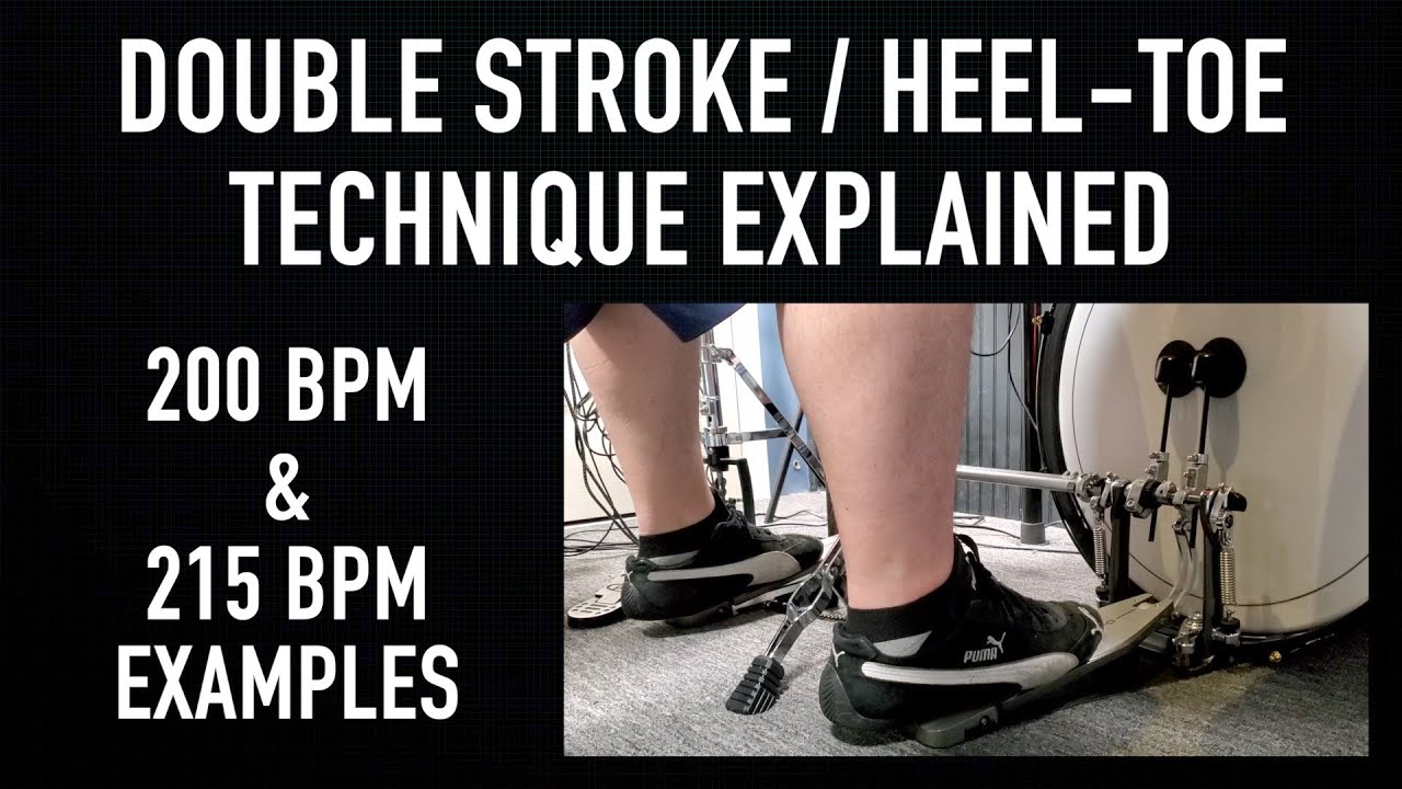 Мой двойной удар / техника «пятка-носок»