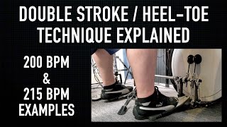 My Double Stroke / Heel-Toe Technique