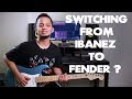 Moving from Ibanez RG to a Fender Stratocaster | Comparison | How does it feel?