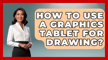 How To Use A Graphics Tablet For Drawing? - Graphic Design Nerd