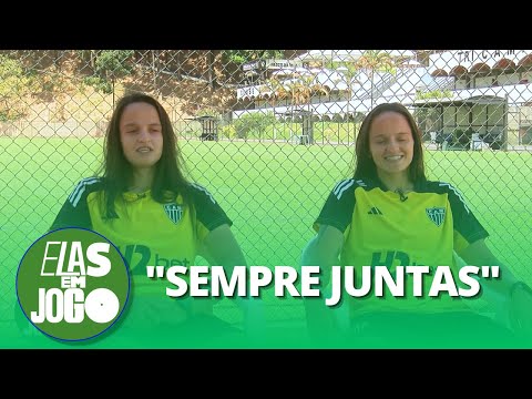 Gêmeas do Atlético-MG: conheça as irmãs Kélen e Karen Bender