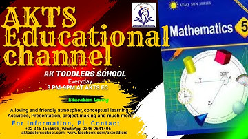 Math Class 5 unitary Method  afaq sun series