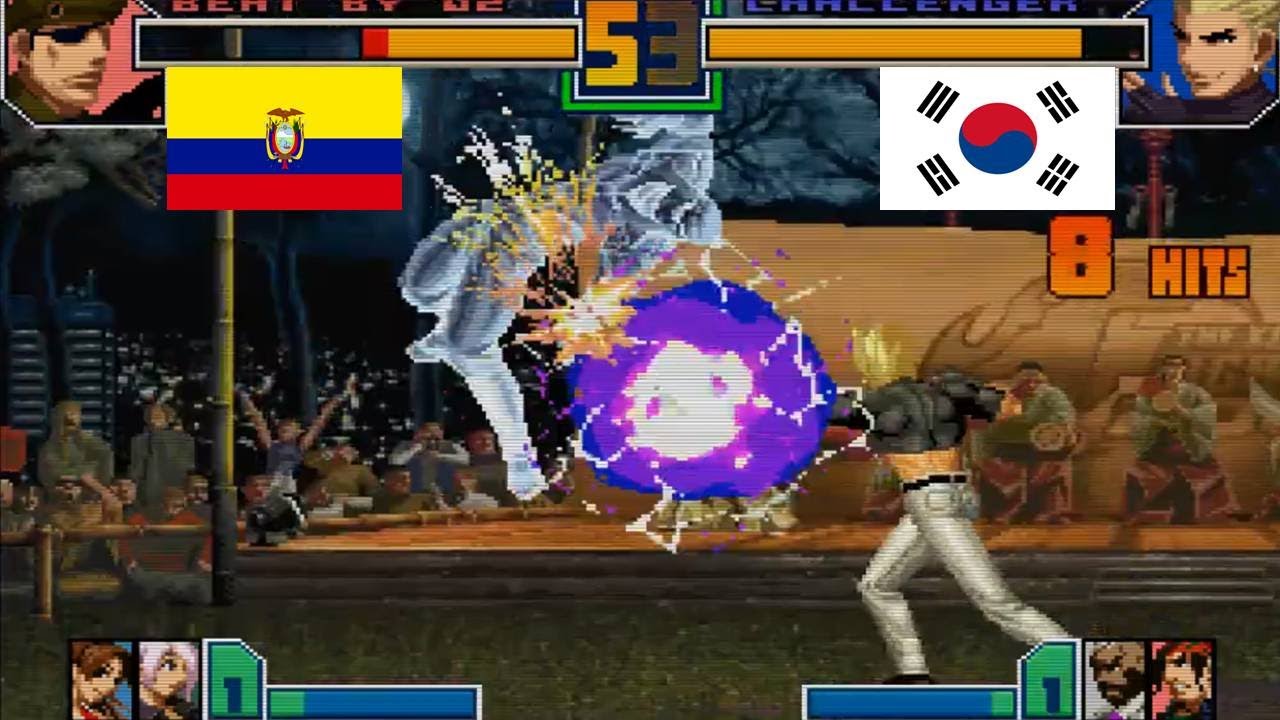 Jorivi test (Ecuador) VS joboman (South korea) kof 2001