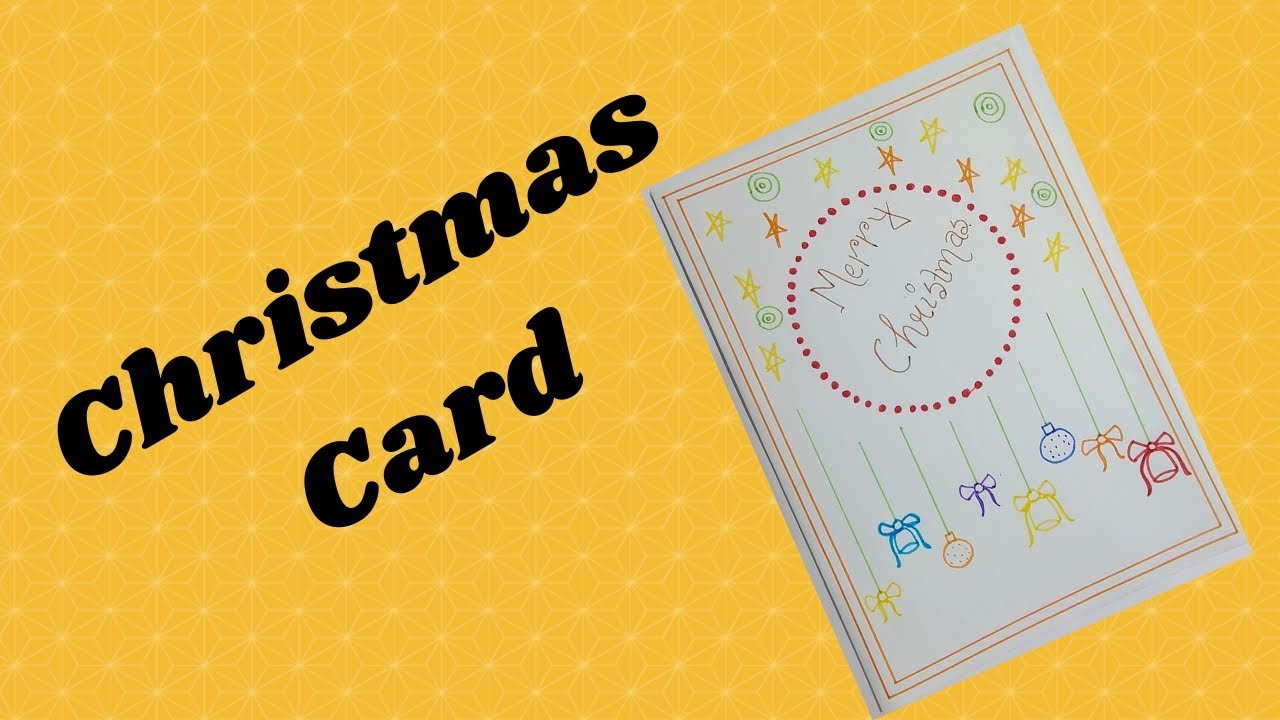 Simple N Easy Christmas Card Making Ideas/ Simple Card Making Ideas