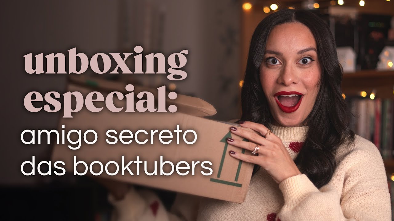 🎁 AMIGO SECRETO DAS BOOKTUBERS ✨🎄 FELIZ NATAL