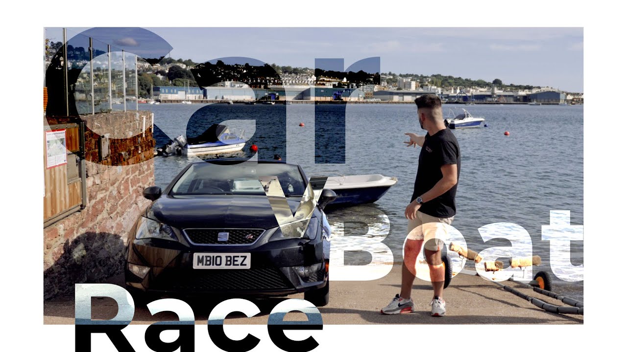 Car vs Boat race to the pub. YouTube