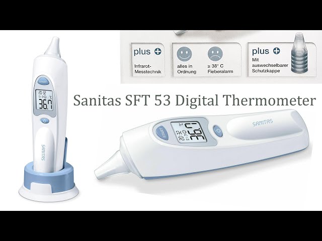 - SFT 53 Digital TESTING Thermometer Sanitas YouTube